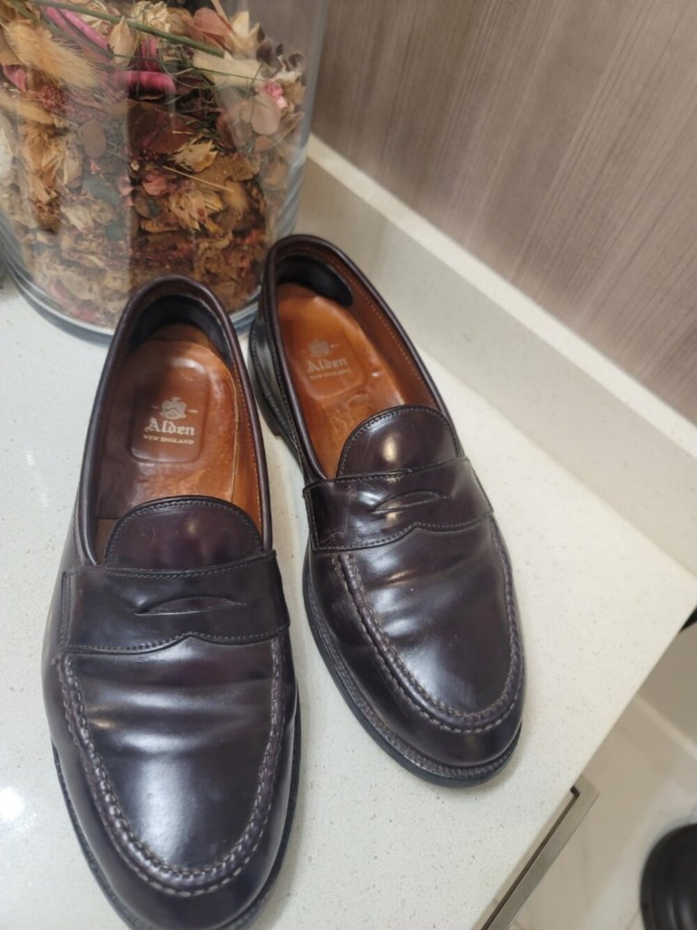 Alden Loafer Size 12.5 US Shoes Brown